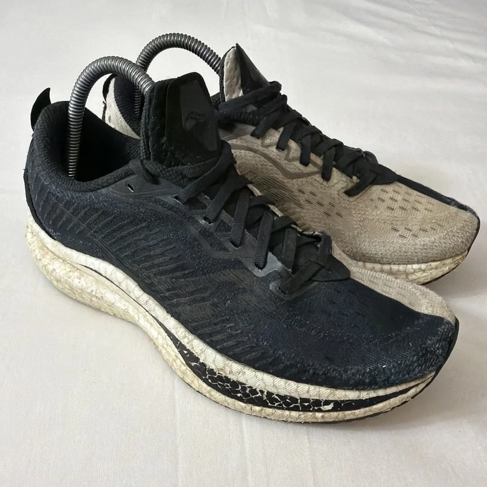 Saucony Endorphin Speed 2 Black Shadow Reflection Womens‎ Sz 9.5 M Running Shoes